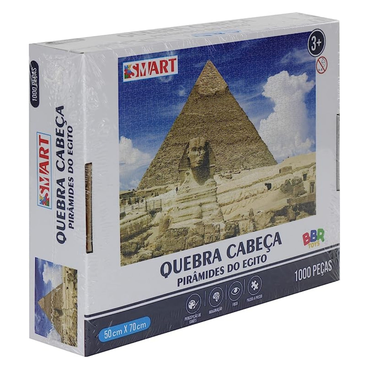 Pirâmides do Egito Quebra-Cabeça - 1000 Peças - BBR-Toys Pirâmides do Egito Quebra-Cabeça - 1000 Peças - BBR-Toys